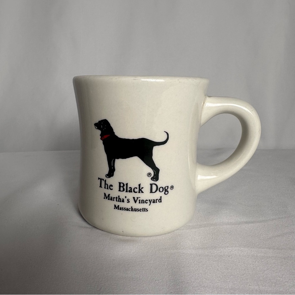 The Black Dog Martha’s Vineyard White Ceramic Mug